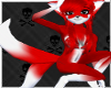 Red&White Kitsune Tail 4