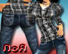 *NoA*Shirt+Jeans/GRAY