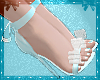 Heels Aqua Bow