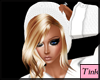 White Hat w/blonde hair