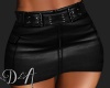 |DA| Black Leather Skirt