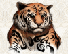 ~D~Tiger Sticker