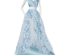 2-Picce Light Blue Gown