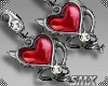 S/Evelin*Heart Earrings*