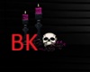 BK> Gothic Pink Skull