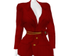 TD | Red Dress Blazer