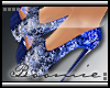 *B* Foil Heels Blue