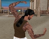 Muscle Tank w/Tattoos-Br