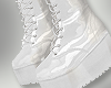 y. White Boot