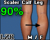 Scaler Calf Leg M-F 90%