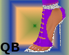 Q~Extreme Heels 2 Purple