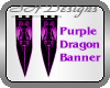 Purple Dragon Banner