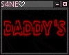 Daddy's House Red Neon