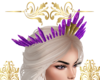 Purple Crystal Crown