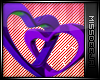 *MD*Love Heart | Purple