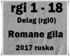 Romane gila 2017 rusko
