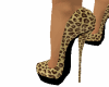 glittered leopard shoes