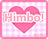 ! H. Himbo Sticker
