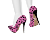 Cheetah pink shoes