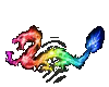 dragon rainbow color