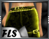 [FLS] Yellow Dark Pants