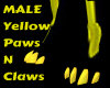Male Yel. PawsNClaws