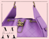 C 25Tote PurpleGLD