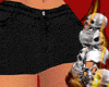 rll Black Jean Skirt