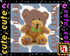 Biggie teddy bear stamp