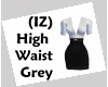 (IZ) High Waist Grey