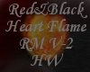 Red&Black Heart Flame V2