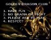 Golden Dragon Rules