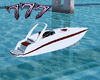 Animated Race Boat