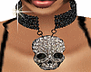 Skull Silver Collar