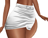White Satin Skirt