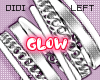 !!D Glow Braces White L