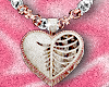 Skeleton Heart VVS Chain