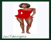 JT Mini Ruffles Red