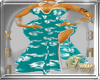 QT Teal/Silver Gown Xbm