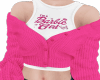 Cardigan barbie Pink