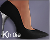 K winter heels  black