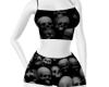 Skull W/Straps