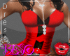 [Xo] XXL Bow Dress Red