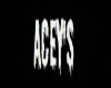 acey black spike collar