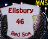 Red Sox Jersey Sticker