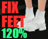 fix floating feet