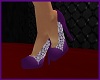 Sexy Purple Heel Shoes