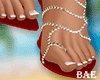 BAE| Glitter Red Heels