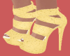 {B}Gold Suit Heels #1 -F