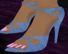 blue stilletos pink toes
